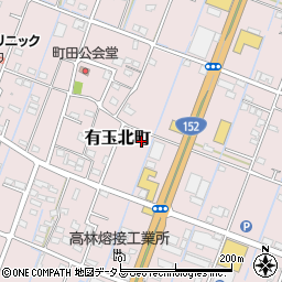 静岡県浜松市中央区有玉北町1828周辺の地図