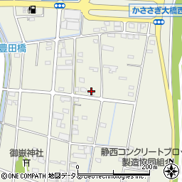 静岡県浜松市中央区豊西町530周辺の地図