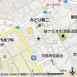 三重県伊賀市緑ケ丘本町1697-1周辺の地図