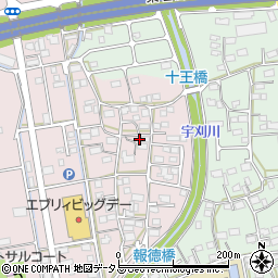 静岡県袋井市堀越1044周辺の地図