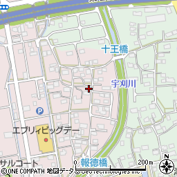 静岡県袋井市堀越1044-2周辺の地図