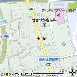 静岡県袋井市久能1887周辺の地図