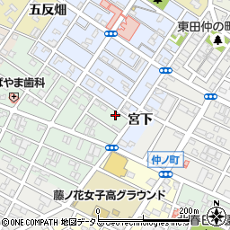 愛知県豊橋市池見町43周辺の地図