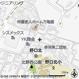 兵庫県加古川市野口町水足94-32周辺の地図