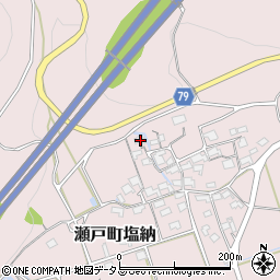岡山県岡山市東区瀬戸町塩納537周辺の地図