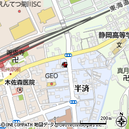 カースタレンタカー菊川駅前店周辺の地図