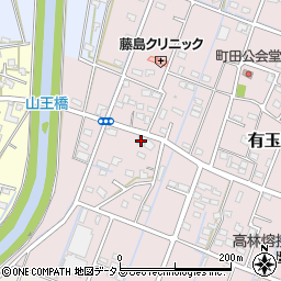 静岡県浜松市中央区有玉北町2051周辺の地図