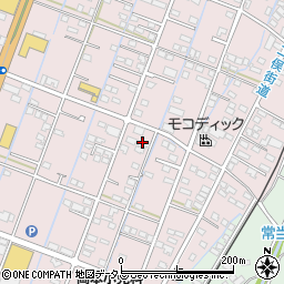 静岡県浜松市中央区有玉北町1663周辺の地図