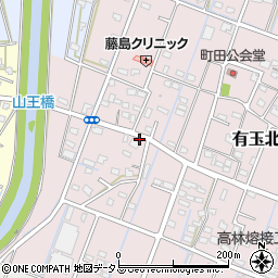 静岡県浜松市中央区有玉北町2052周辺の地図