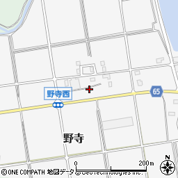 兵庫県加古郡稲美町野寺626周辺の地図