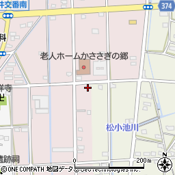 静岡県浜松市中央区恒武町882周辺の地図