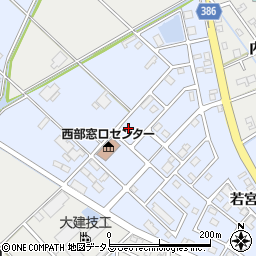 愛知県豊橋市牟呂町（内田）周辺の地図