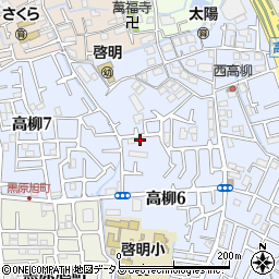 ○白井駐車場周辺の地図