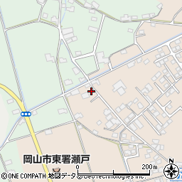 岡山県岡山市東区瀬戸町万富436周辺の地図