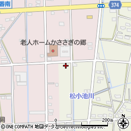 静岡県浜松市中央区豊西町2081周辺の地図