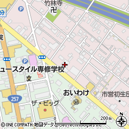 車検のコバック　浜松初生店周辺の地図