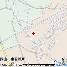 岡山県岡山市東区瀬戸町万富418周辺の地図