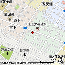 愛知県豊橋市池見町80周辺の地図