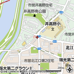 大阪府大阪市東淀川区北江口3丁目7-7周辺の地図