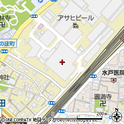 アサヒビール株式会社　大阪支社吹田工場周辺の地図