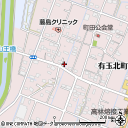 静岡県浜松市中央区有玉北町1971周辺の地図