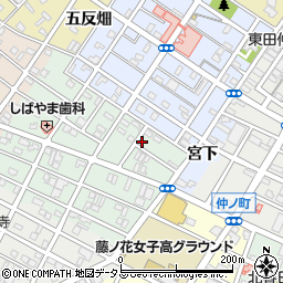 愛知県豊橋市池見町40周辺の地図