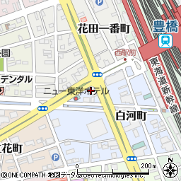 旭化成ホームズ株式会社豊橋支店周辺の地図