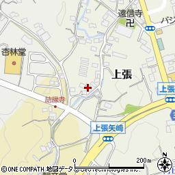 静岡県掛川市上張1020周辺の地図
