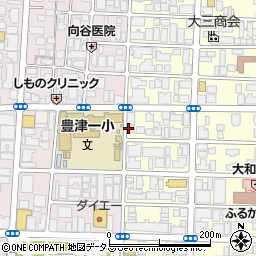 ＪＵＫＩ販売株式会社　家庭用事業部大阪営業所周辺の地図