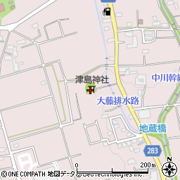 静岡県磐田市大久保434-2周辺の地図