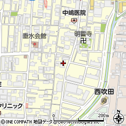 大阪府吹田市垂水町2丁目19周辺の地図