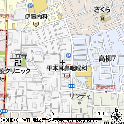 大阪府寝屋川市黒原城内町13-3周辺の地図