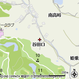愛知県知多郡美浜町野間谷田口周辺の地図
