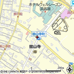 舘山寺町周辺の地図