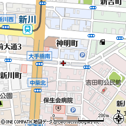 株式会社まいづる寿司店注文受付周辺の地図