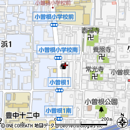 カーコンビニ倶楽部小曽根店周辺の地図