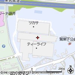静岡県袋井市鷲巣15周辺の地図