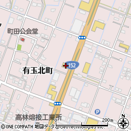 静岡県浜松市中央区有玉北町1822周辺の地図