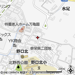 兵庫県加古川市野口町水足94-23周辺の地図