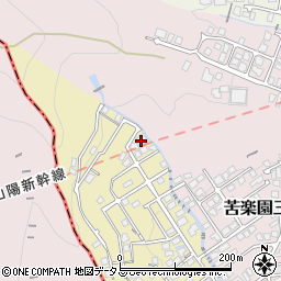 兵庫県西宮市苦楽園四番町24-9周辺の地図