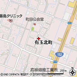 静岡県浜松市中央区有玉北町1876周辺の地図