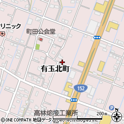 静岡県浜松市中央区有玉北町1826周辺の地図