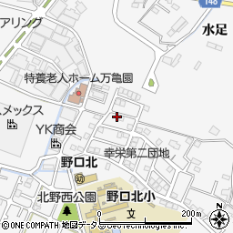 兵庫県加古川市野口町水足94-25周辺の地図