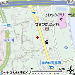 静岡県袋井市久能1859周辺の地図