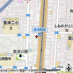 ＥＮＥＯＳ江坂駅前ＳＳ周辺の地図
