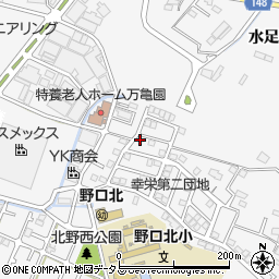 兵庫県加古川市野口町水足94-26周辺の地図