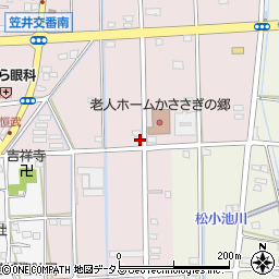 静岡県浜松市中央区恒武町816周辺の地図