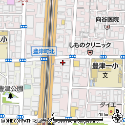 三菱ＵＦＪ信託銀行江坂ビル周辺の地図