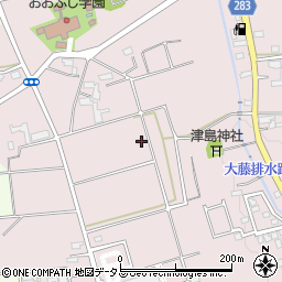 静岡県磐田市大久保155周辺の地図