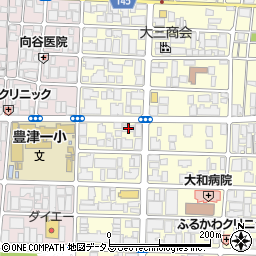 大阪府吹田市垂水町3丁目17-32周辺の地図